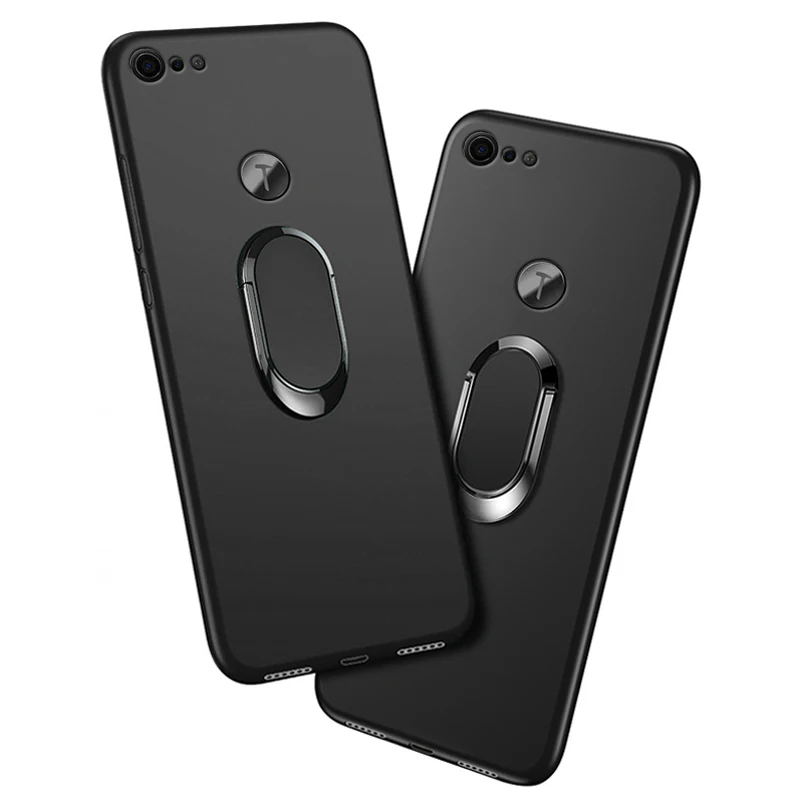 Чехол для Smartisan U3 Pro черный красный синий Классический чехол с кольцом на палец