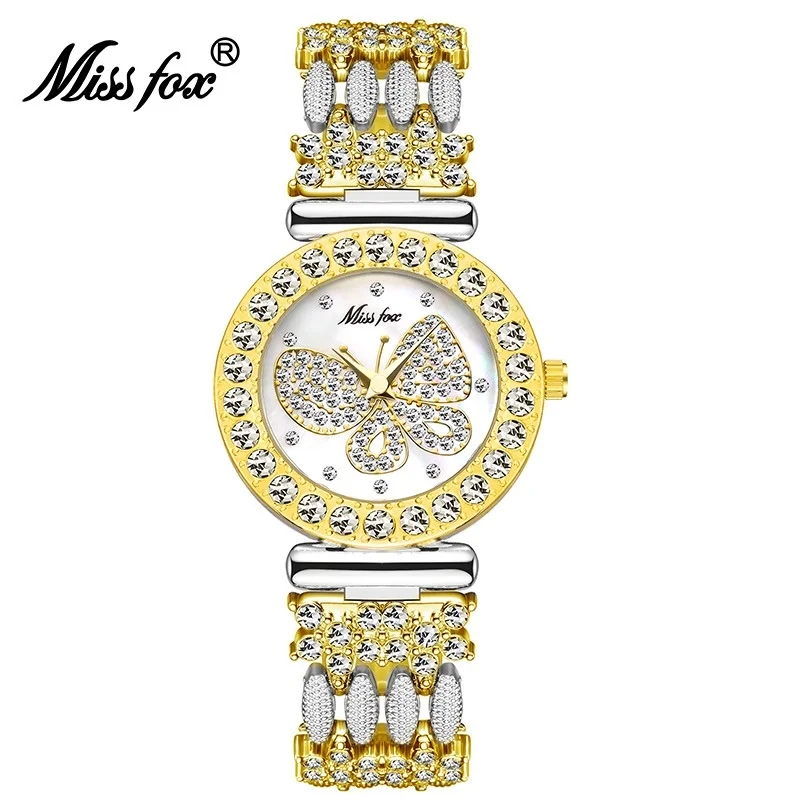 

Ladies New Luxury Watches High Fashion Butterfly Diamond Casual Temperament Women's Quartz Watch Without Packaging WA325