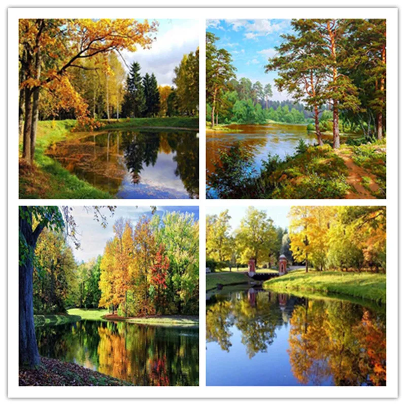 Набор для алмазной вышивки сделай сам алмазная 5D картина с изображением пейзажа