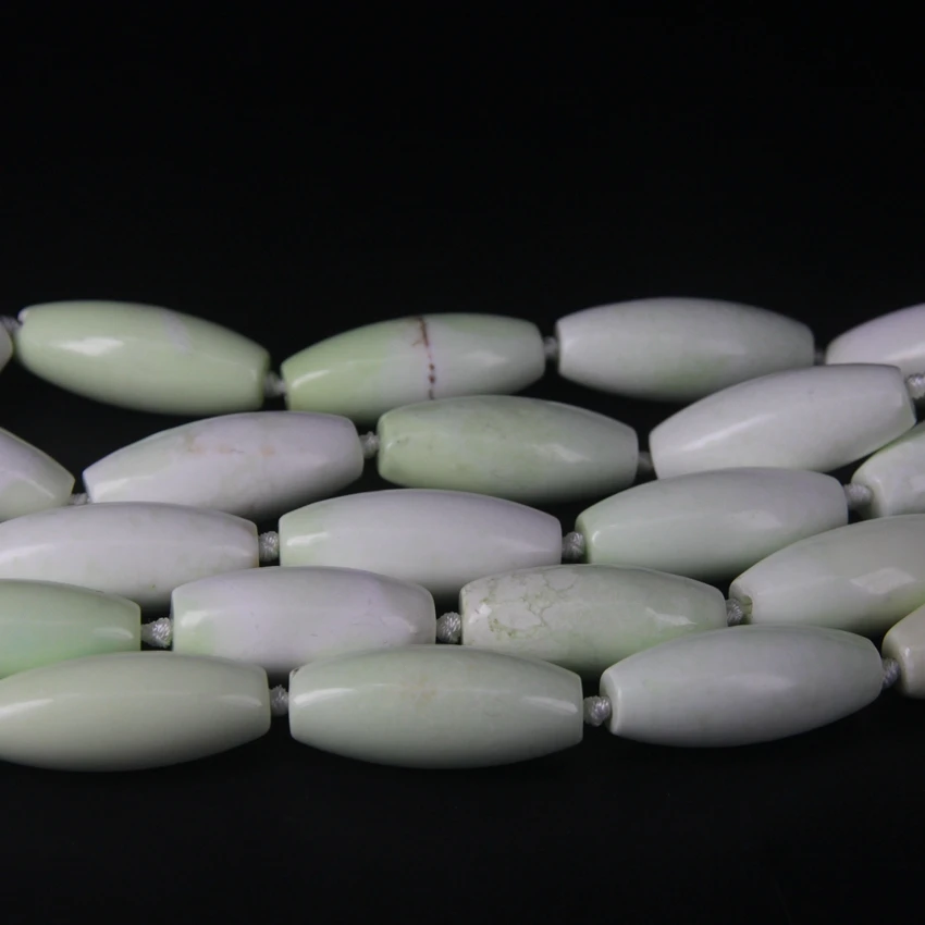 15 5 &quotпрядь натуральный лимон бирюза длинный размер Гладкий цилиндр самородок