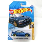 2020 Hot Wheels 1:64 Car NO.1-26 98 SUBARU IMPREZA 22B STi-версия NISSAN SKYLINE GT-R металлическая литая модель автомобиля детские игрушки подарок