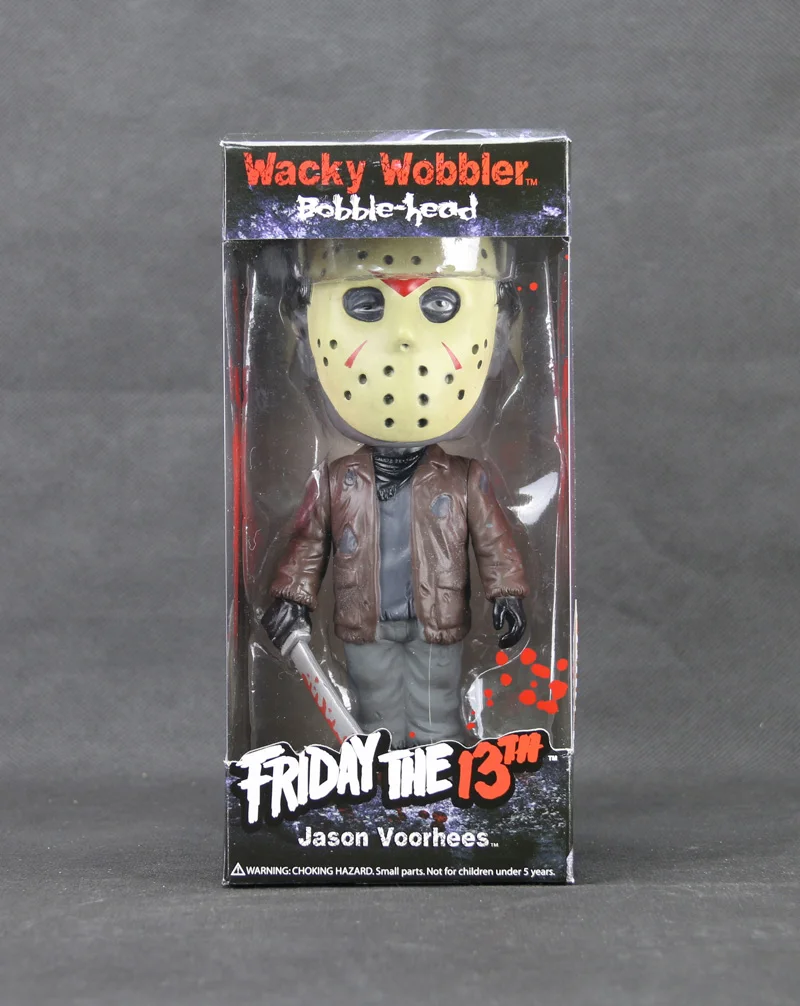 Classic Horror Terror Film Movie Jason Bobble Head Wacky Wobbler 7" Action Figure