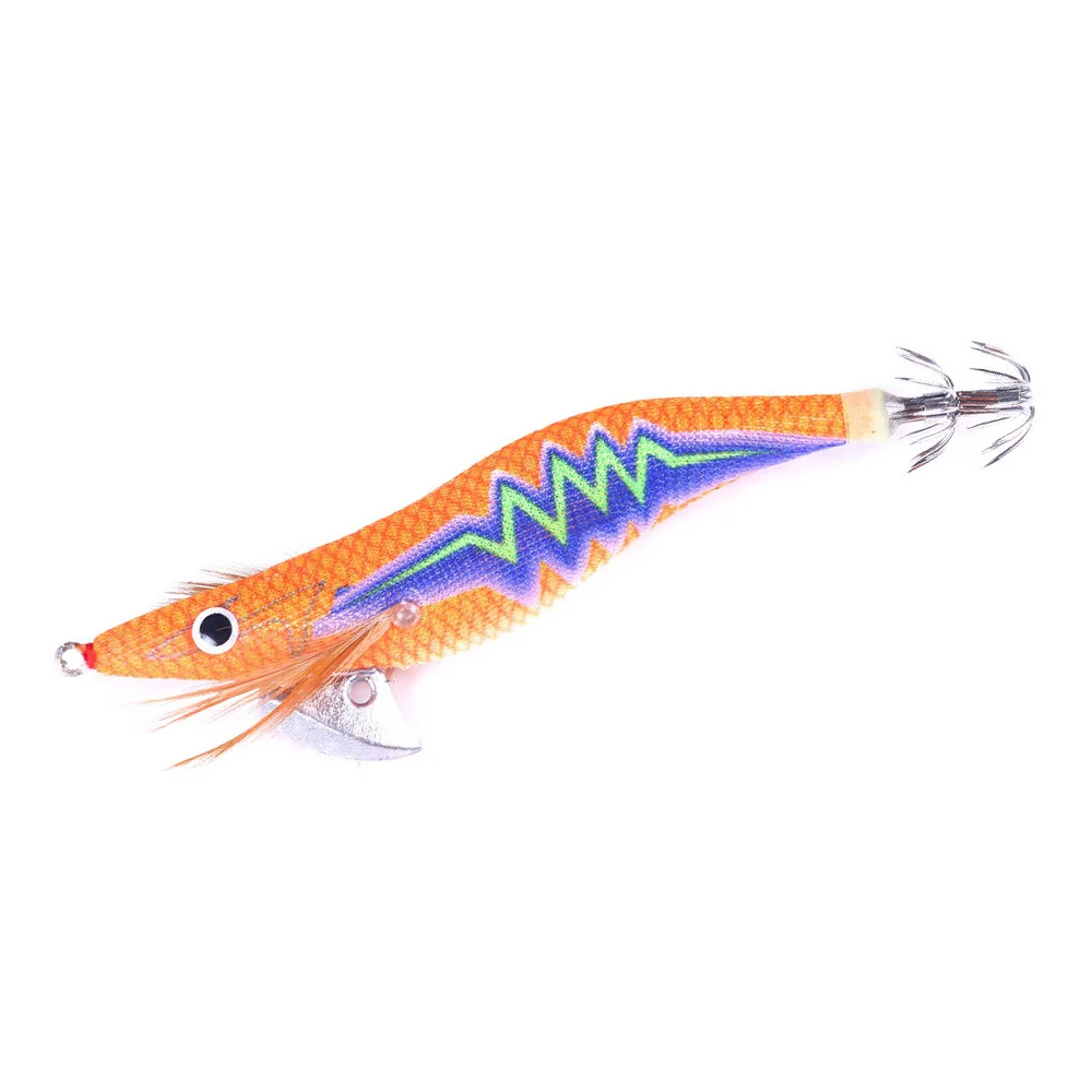 Жесткая рыболовная приманка 1 шт. свинцовый грузил джиг-Крючок для кальмаров