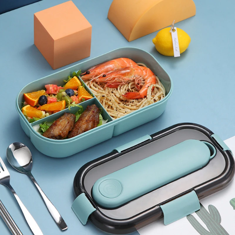 Портативный термоконтейнер для ланча из нержавеющей стали офиса Герметичный