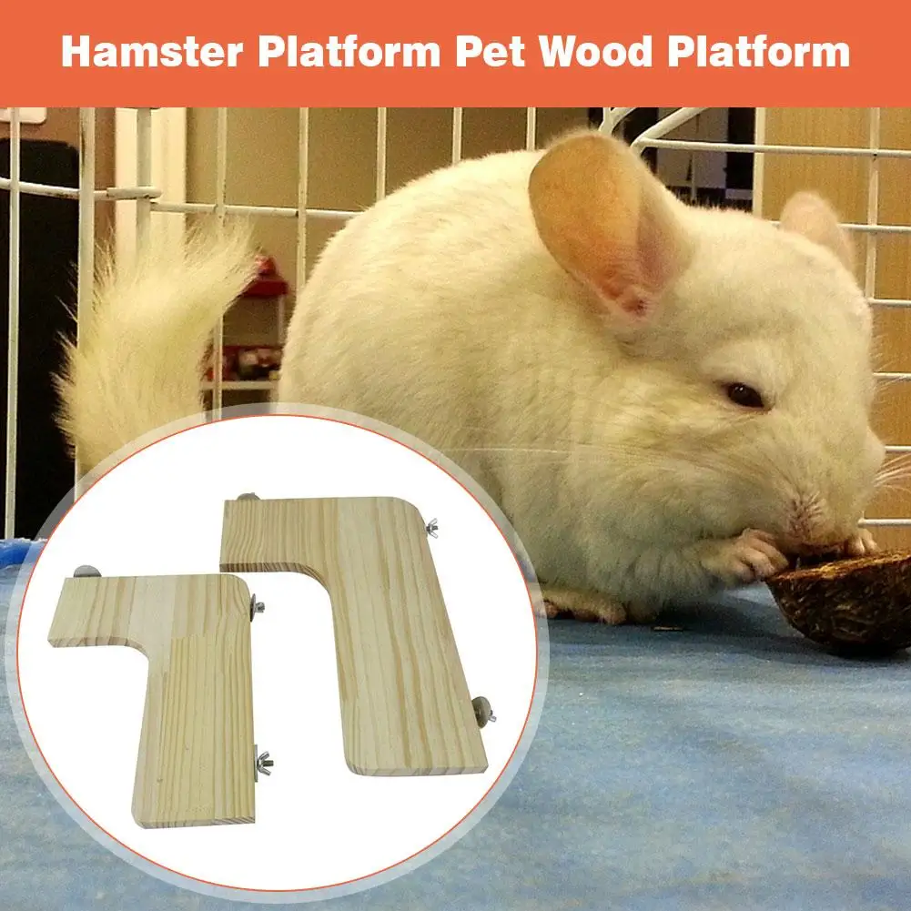 Платформа для хомяка Маленькая деревянная платформа Шиншилла морская свинка