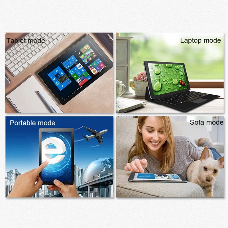 Jumper Ezpad 7 2 в 1 планшетный ПК 10,1 дюймов Fhd Ips экран I n t e l Cherry Trail X5 Z8350 4 ГБ Ddr3 64 Гб Emmc Windows 10 планшетный ПК