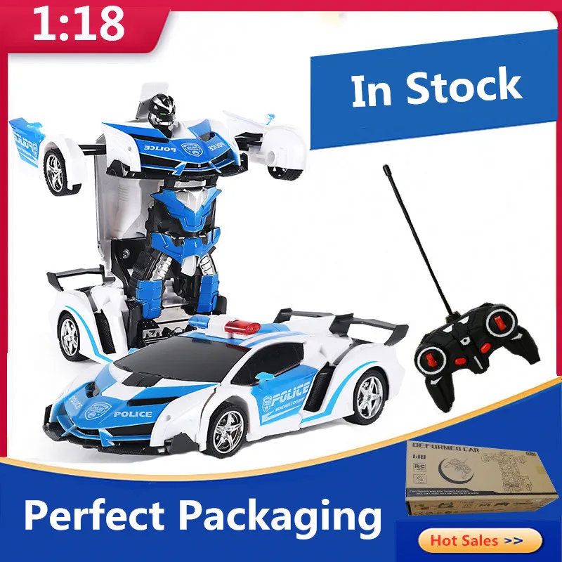 Радиоуправляемые роботы-трансформеры Спортивная модель автомобиля роботы