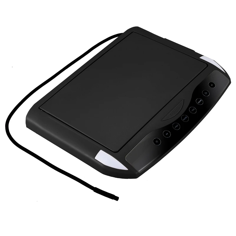 Ультра тонкий 10 1 дюймов крыше автомобиля монитор потолочное крепление флип вниз