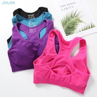 women sports bra top push up fitness yoga bra underwear sport tops for women breathable running vest gym wear bh