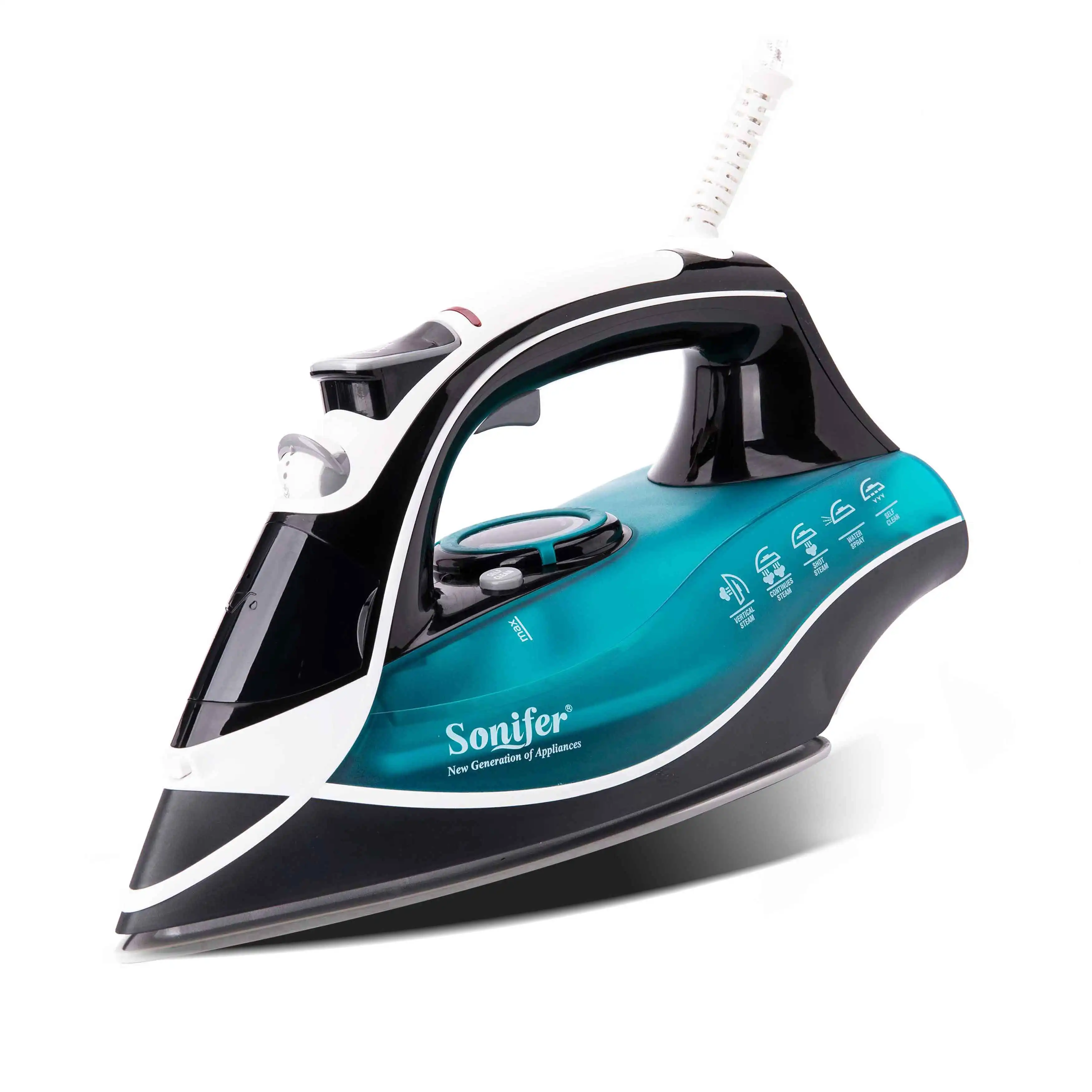 Blue 2200 Вт Электрический отпариватель для одежды паровой утюг для одежды для бытовой парогенератор Дорожные утюги глажка керамическая подошва Sonifer - Цвет: Blue