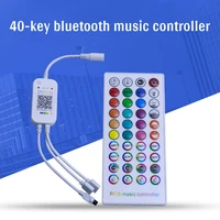 40key bluetooth music controller wireless led rgb timing controller for led strip light new