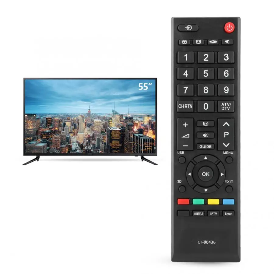 Пульт дистанционного управления для телевизора Toshiba пульт CT 90436 с |Пульты ДУ| |