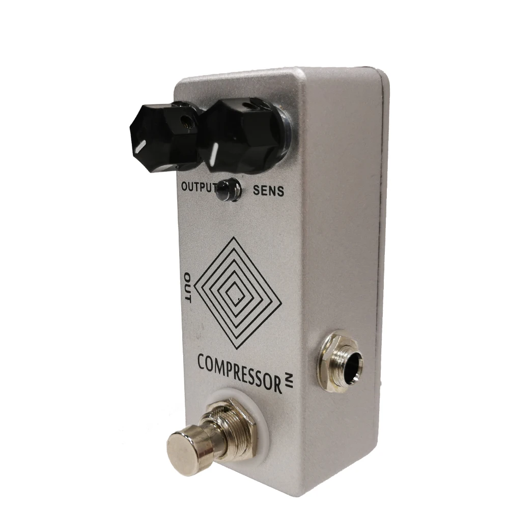 MOSKY Мини электрическая гитара Динамический Компрессор педаль эффектов