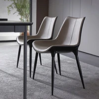 unique aesthetic dining chair leather design modern interior cafe chairs dining luxury cadeiras living room furniture oe5odc