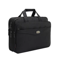 15 6 inches laptop briefcase men business waterproof oxford briefcases large capacity shoulder strap black messenger bag