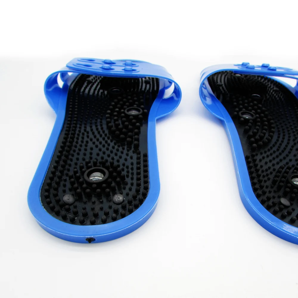 

Massage Slipper 1 Pair, Shoe shaped Electrodea Pads Connect Physiotherapy Use For TENS Unit