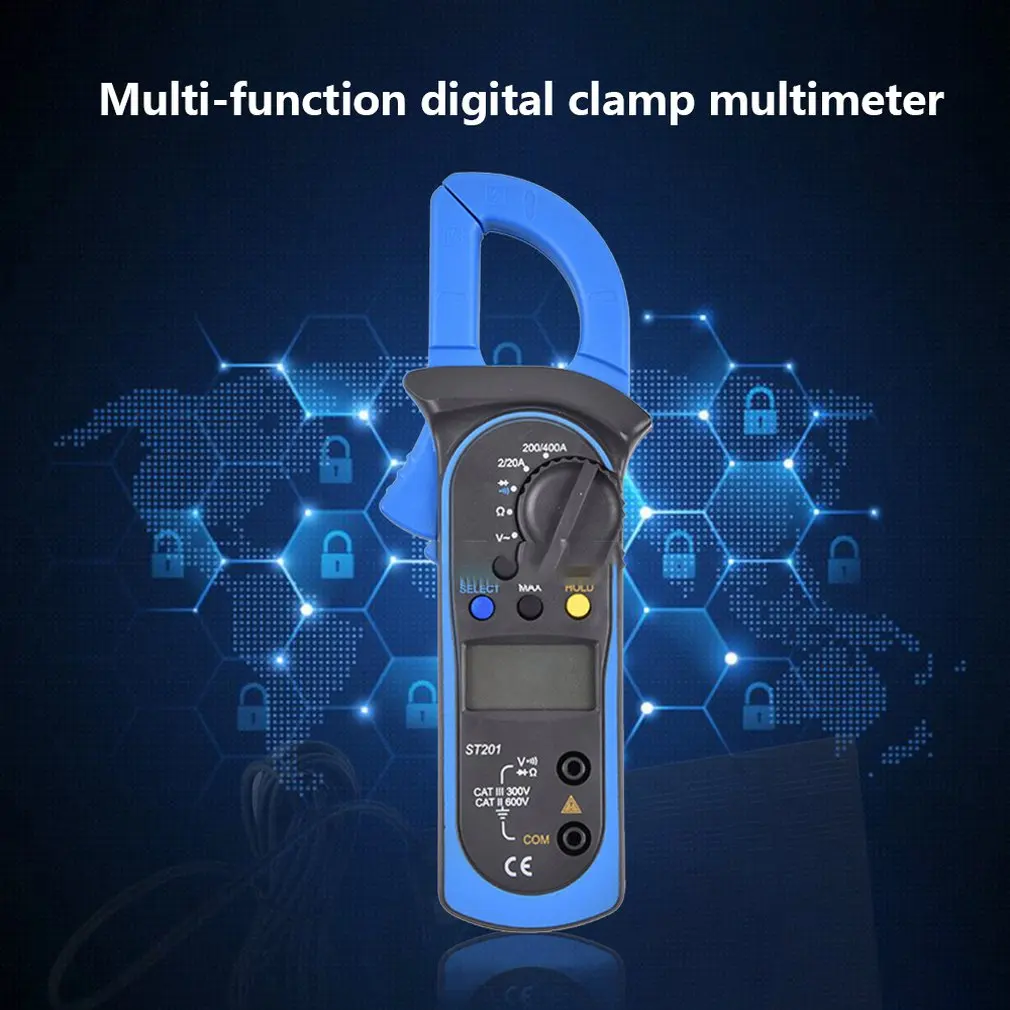 Токоизмерительные клещи True Rms цифровой мини-мультиметр с автоматическим