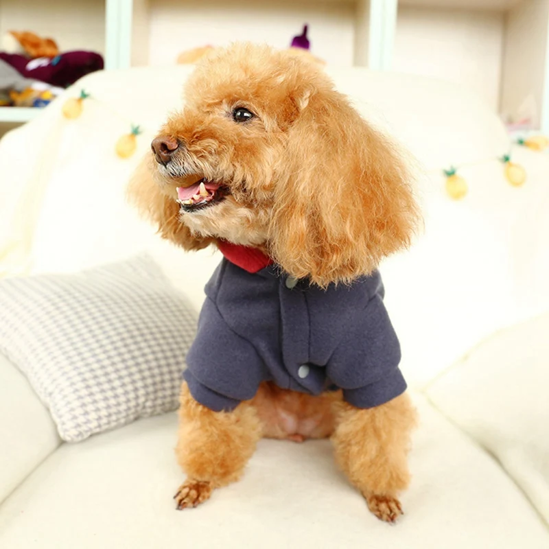 Одежда для щенков теплое пальто собак зимняя одежда домашних животных костюм