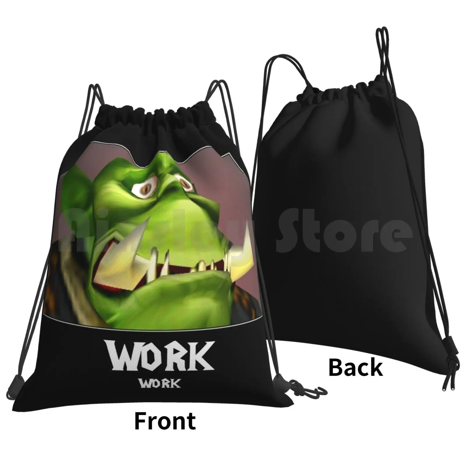 Work-Wc3 рюкзак сумка с Кулиской спортивная водонепроницаемая Wc3 Wow World Of Work Azeroth Thrall