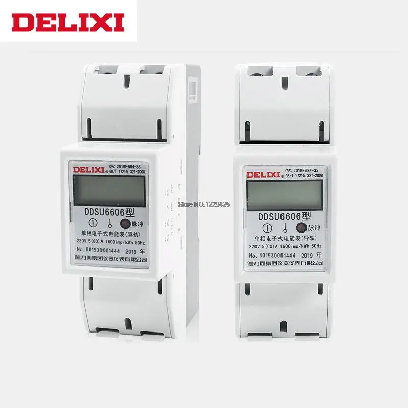 

Инвертирующий усилитель мощности DELIXI DDSU6606, однофазный счетчик мощности для дома в аренду
