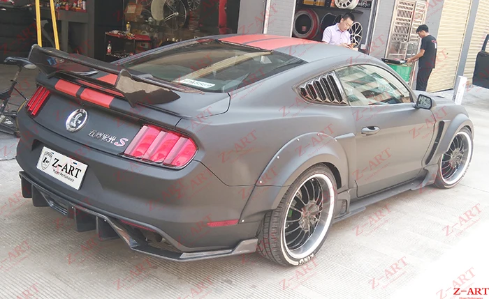 Z ART широкий тюнинг пакет для Mustang Тюнинг Комплект корпус обтекаемой формы