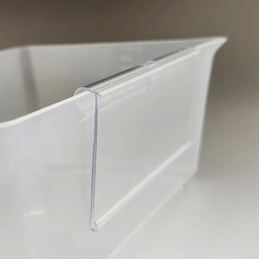 Рисунок 3 - Чистый прозрачный пластиковый ценник