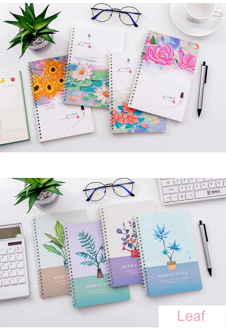 A5 рулон блокнота бумажный Еженедельный планировщик журнал блокноты Sketchbook Agenda Traveler Diary 120 горизонтальная линия внутренняя страница блокнот s