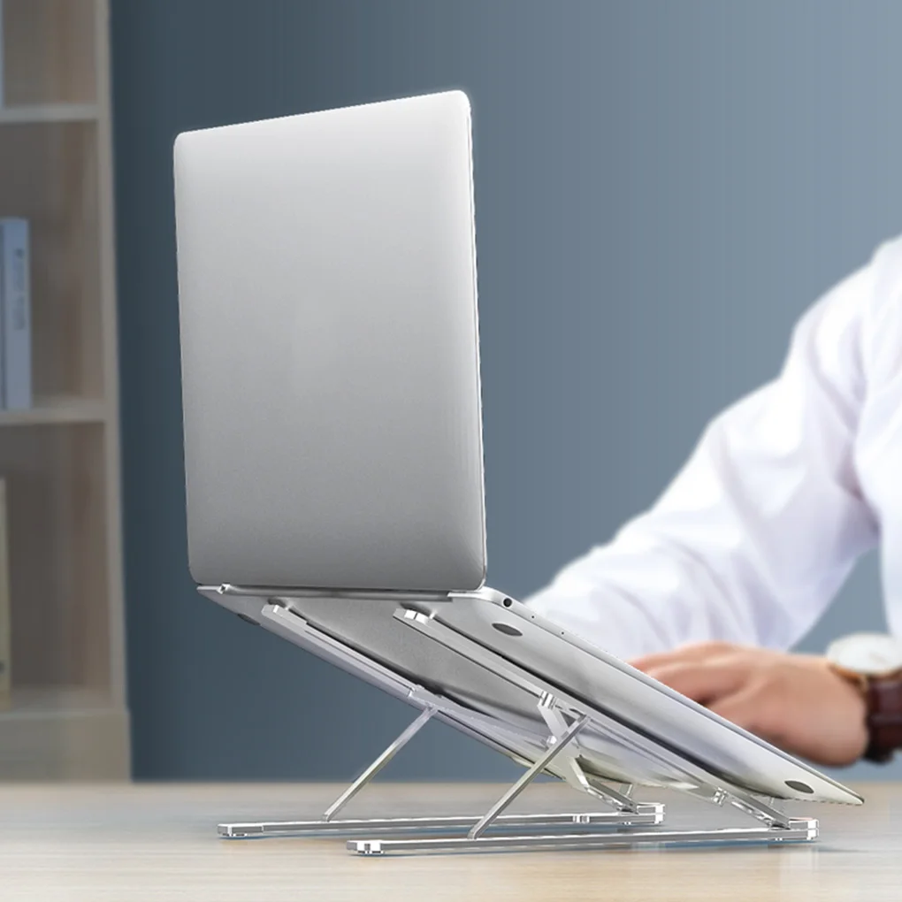 Алюминиевый сплав Подставка Для Ноутбука Держатель охлаждающий Регулируемый