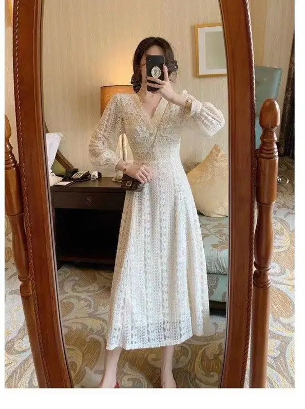 

Качественное Новое модное женское весеннее платье WZ12226, роскошное платье известного бренда в европейском стиле для вечеринки, 2021