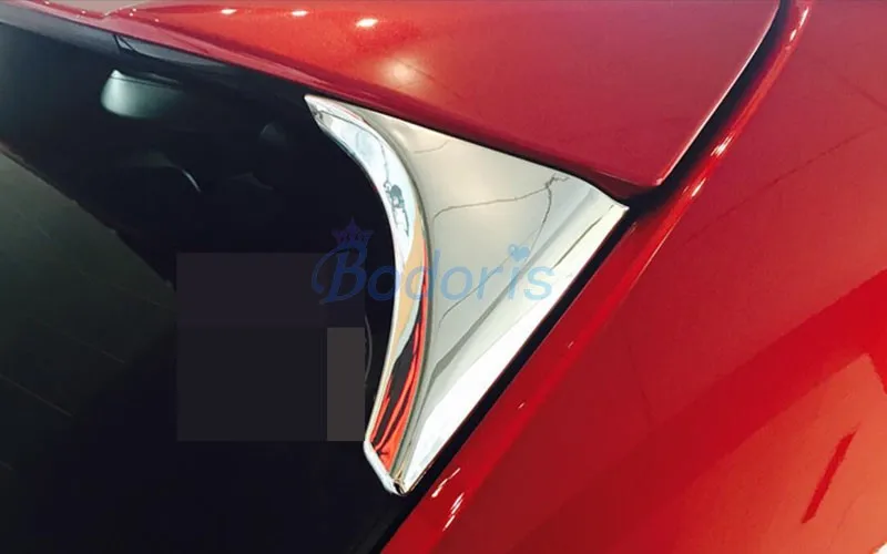 Для Nissan Qashqai 2014 2015 2016 2017 2018 задний оконный боковой спойлер формовочная отделка