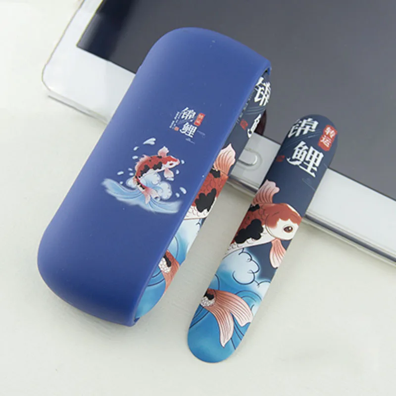 Мягкий Силиконовый ТПУ чехол Аксессуары для сигарет защитный с цветами Iqos