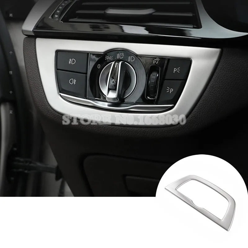 

Накладки из нержавеющей стали на кнопки переключателя фары 1 шт. для BMW 5 серии G30 2017-2021 автомобильные аксессуары для украшения интерьера авто...