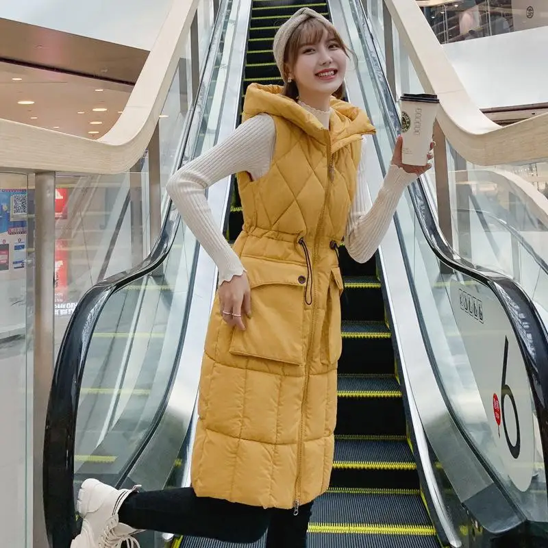 2019 Новая модная женская жилетка куртка осень зима теплая Толстая Верхняя одежда