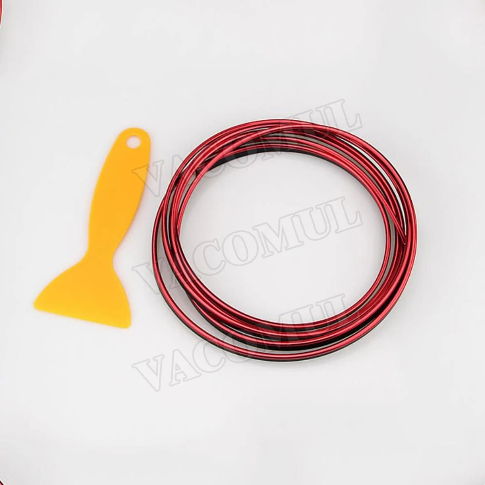 5 м полоски для украшения интерьера автомобиля молдинг отделка приборная панель