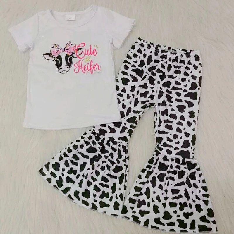 Летние комплекты одежды для девочек Одежда маленьких Детский костюм Детская