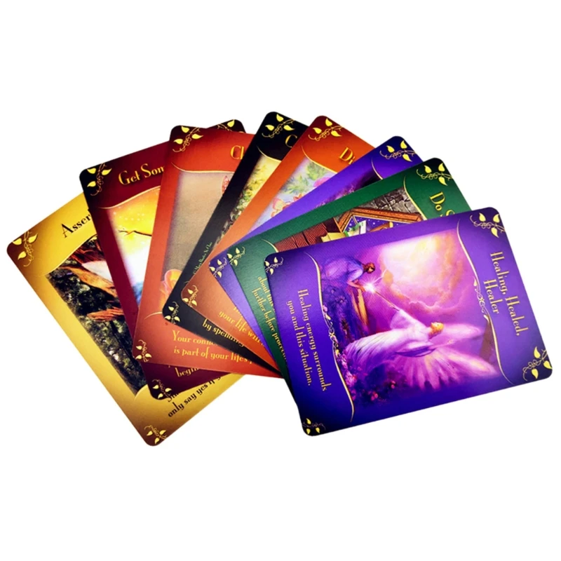 

Magical Messages from the Fairies Oracle Cards Board Game 44 Cards Deck Tarots