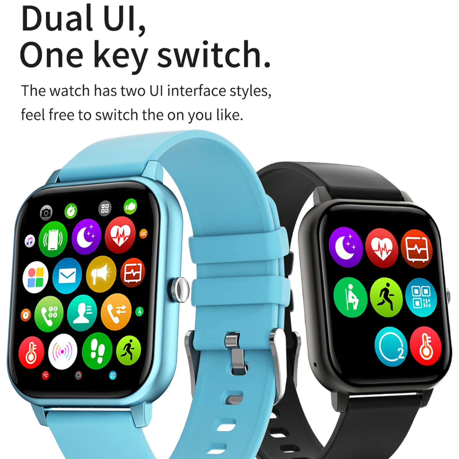 

Смарт-часы P8 с поддержкой Bluetooth, 1,7 дюйма