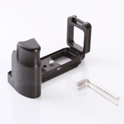 

L Vertical Quick Release Plate QR Camera Holder Bracket Hand Mount Grip For Nikon J1 J2 J3 J4 J5 Arca-Swiss RRS kirk DSLR