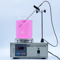 lab magnetic stirrer heating plate 110v 220v digital display 2400rpm adjustable churn stir machine blender laboratory stirrer