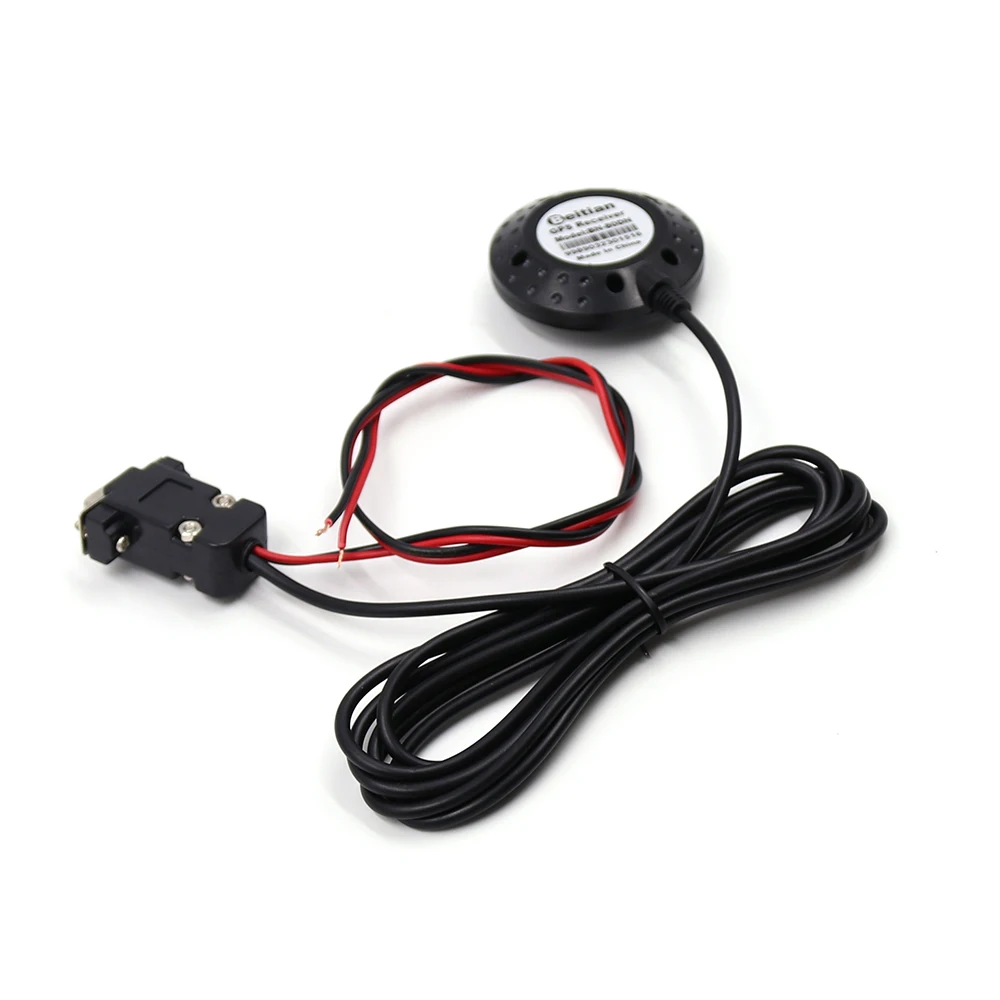 BEITIAN DB-9 женский разъем + кабель питания мужской разъем RS-232 GNSS двойной GPS + ГЛОНАСС приемник 9600 NMEA 4M FLASH BN-80DN включен.