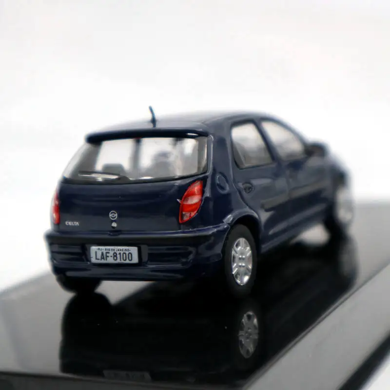 IXO 1:43 Chevrolet Celta Super 1 4 2006 темно синие модели литья под давлением коллекция