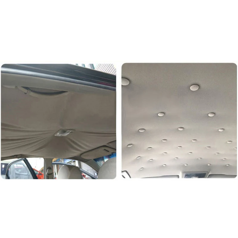 

10pcs Car Interior Ceiling Cloth Fixing Screw Cap Roof Repair Modification Nylon Fabric Buckle