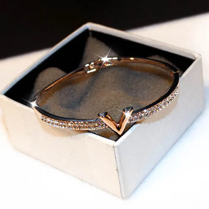 2021 модные корейские простые инкрустированные микро бриллиантами Женские