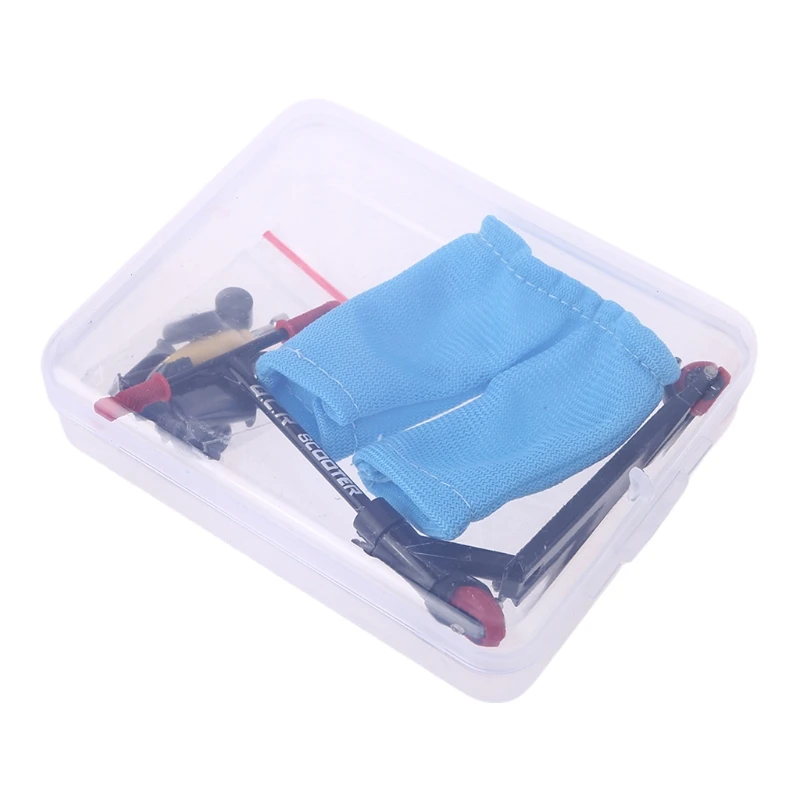 Мини скутер для пальца игрушка пальцевая скейтборды реалистичный набор скутера