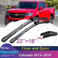 for Chevrolet Colorado 2015~2019 Front Window Windshield Windscreen Wipers Car Wiper Blades Car Accessories 2016 2017 2018