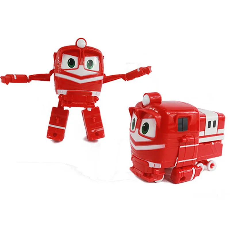 Робот поезда игрушка трансформер Juguetes 11 см ПВХ RT модель Kay Alf фигурка утки Robot Car