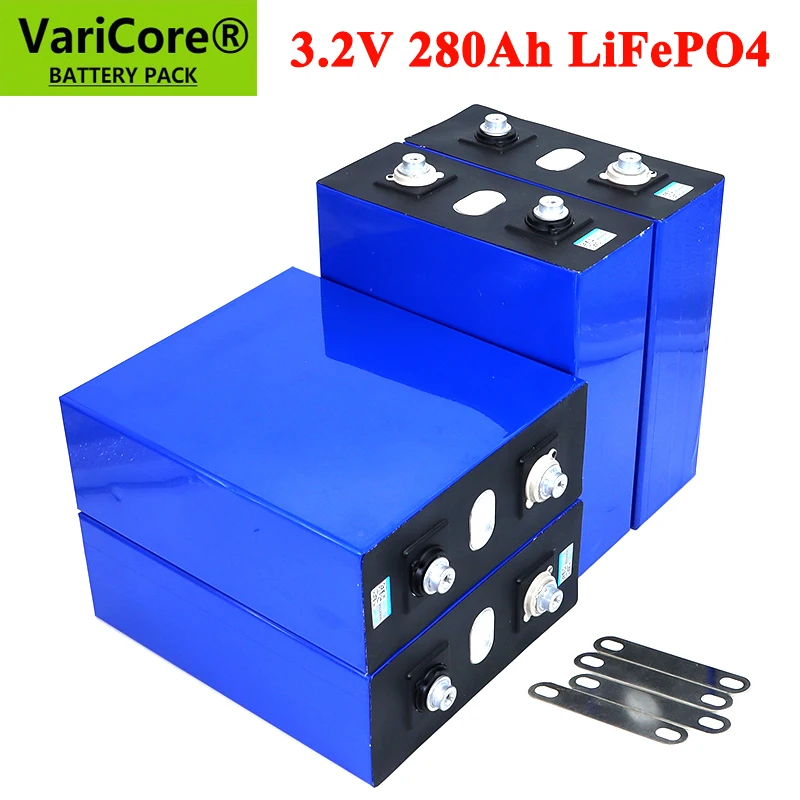 4 8 шт. 3 2 V 280Ah lifepo4 батарея DIY 12V 24v 280AH Перезаряжаемые аккумуляторная для зарядки
