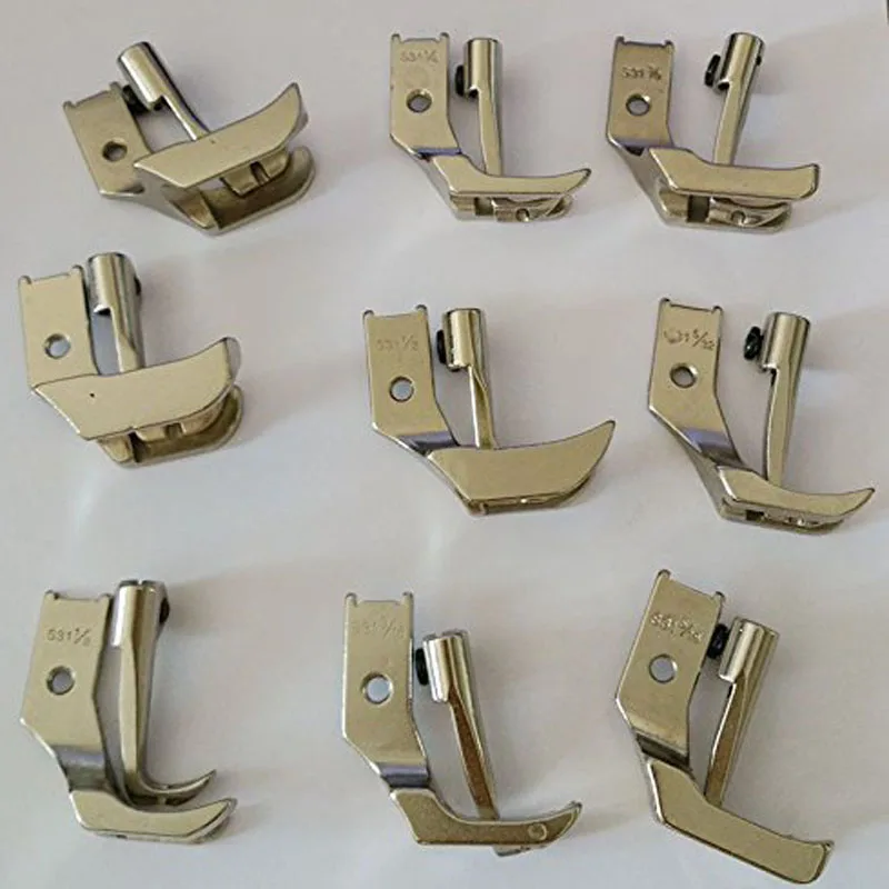 

FOR SINGER INDUSTRIAL WALKING FOOT SINGLE PIPING WELTING FEET S32 (5/8",5/16, 3/4, 3/8, 1/2, 1/8, 5/32, 3/16, 1/4)