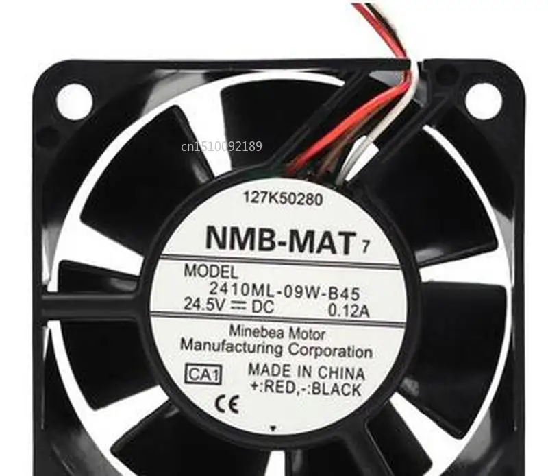 

for Original 2410ML-09W-B45 6CM6025 24.5V 0.12A inverter copier fan
