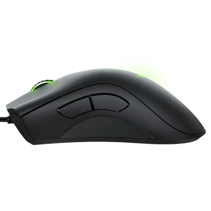 Razer Deathadder Эфирная мышь профессиональная Проводная игровая мышь USB 2000 dpi освещение эргономичные оптические мыши для компьютера PC Новинка